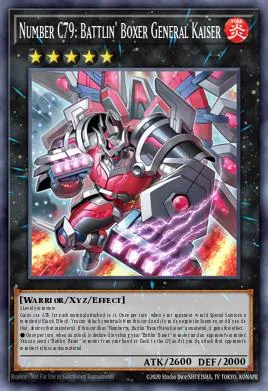 Number C79: Battlin' Boxer General Kaiser