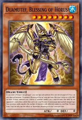 Duamutef, Blessing of Horus