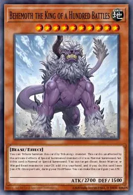 Behemoth the King of a Hundred Battles