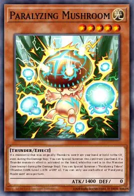 Paralyzing Mushroom