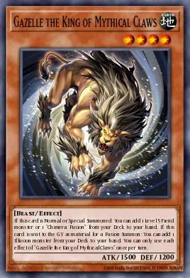 Gazelle the King of Mythical Claws