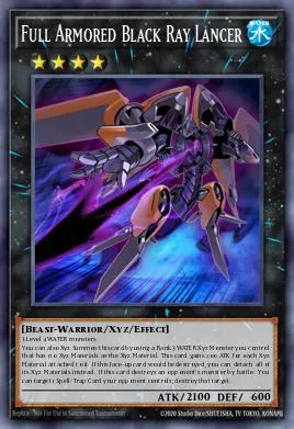 Full Armored Black Ray Lancer