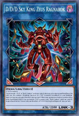 D/D/D Sky King Zeus Ragnarok