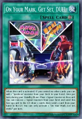 On Your Mark, Get Set, DUEL!