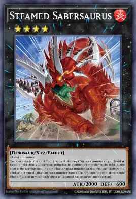 Steamed Sabersaurus