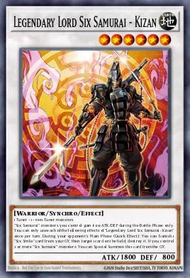 Legendary Lord Six Samurai - Kizan