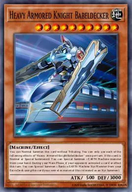 Heavy Armored Knight Babeldecker
