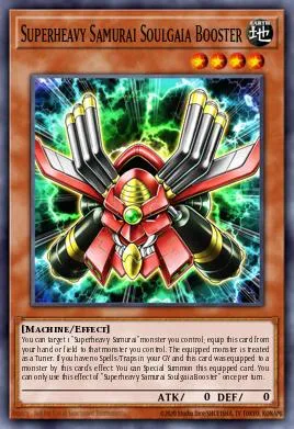 Superheavy Samurai Soulgaia Booster
