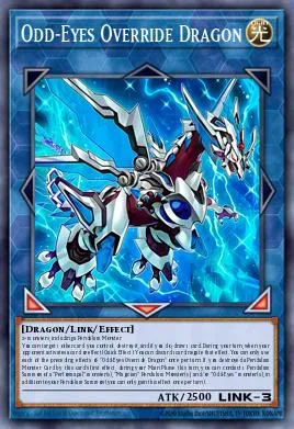 Odd-Eyes Override Dragon