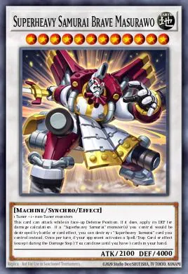 Superheavy Samurai Brave Masurawo