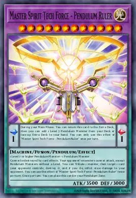 Master Spirit Tech Force - Pendulum Ruler