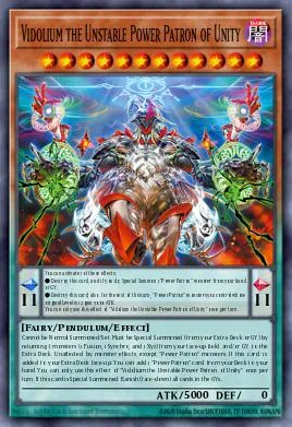 Vidolium the Unstable Power Patron of Unity