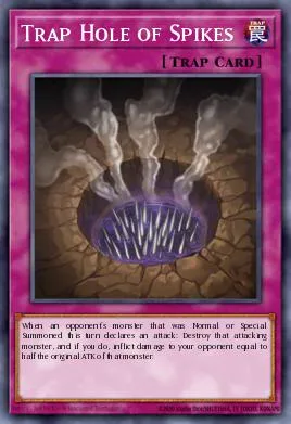 Trap Hole of Spikes