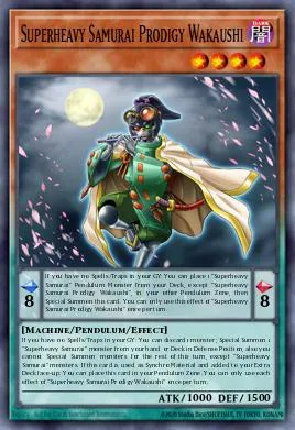 Superheavy Samurai Prodigy Wakaushi