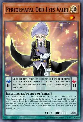 Performapal Odd-Eyes Valet