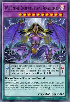 D/D/D Super Doom King Purple Armageddon