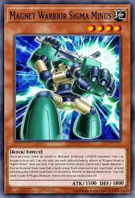 Magnet Warrior Sigma Minus