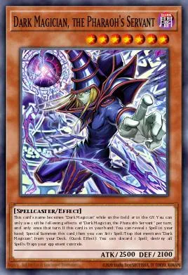 Dark Magician, the Pharaoh's Servant