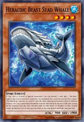 Heraldic Beast Stad Whale