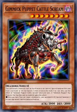 Gimmick Puppet Cattle Scream